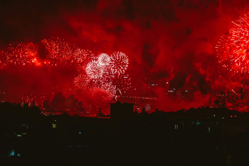 New Year's Eve fireworks